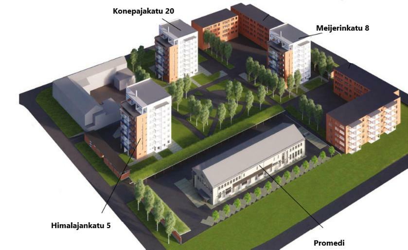 Pro Apartments 4 Vaasa Esterno foto